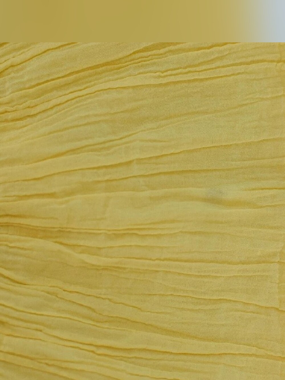 Rebecca Taylor Butter Yellow Silk Tiered Babydoll Mini Dress Puff Sleeve Size L - Picture 11 of 11
